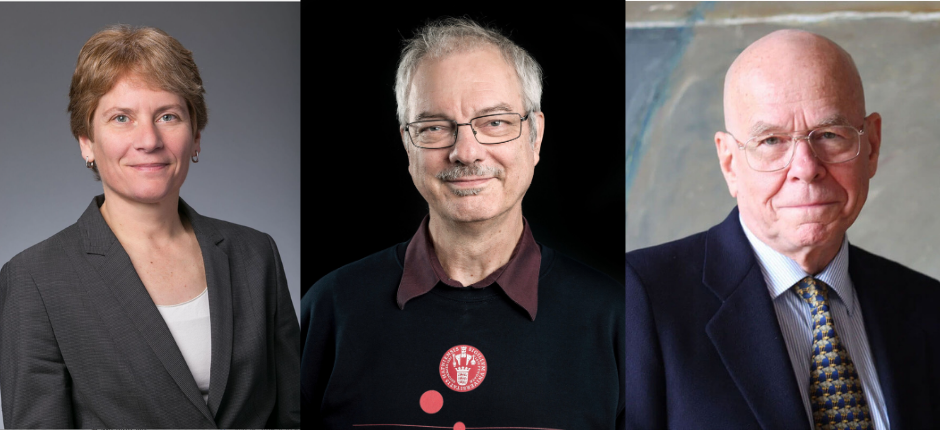 Carolyn R. Bertozzi, Morten Meldal e K. Barry Sharpless, laureados com o Prêmio Nobel de Química de 2022 por suas contribuições ao desenvolvimento da química do clique e da química bio-ortogonal, revolucionando a forma como moléculas são construídas e modificadas em ambientes biológicos.